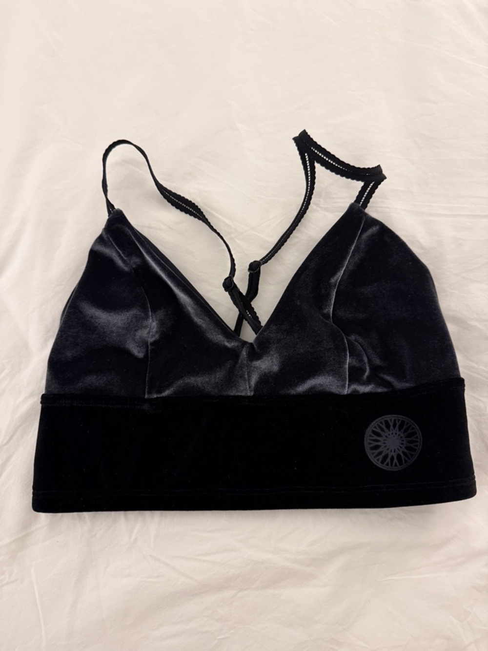 SoulCycle Beyond Yoga Velvet Sports Bra - size S